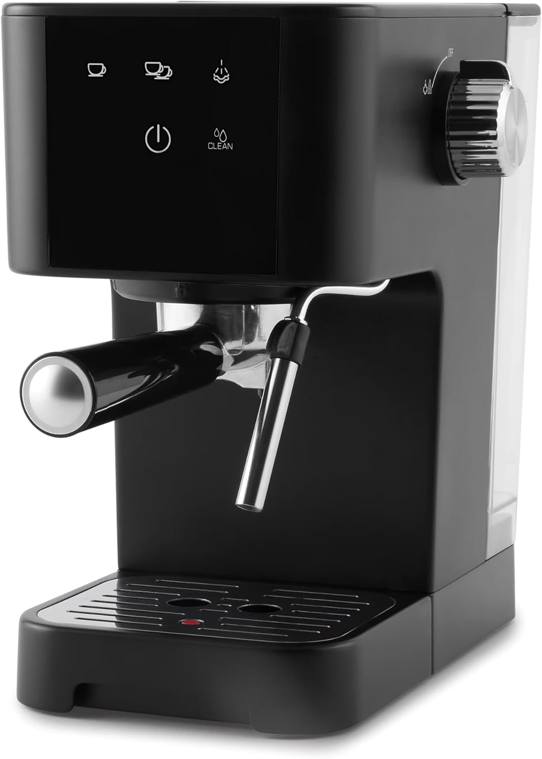 15 Bar Espresso Machine with Milk Frother, 950W Coffee Maker with 1.2L Removable Water Tank, Compact Cappuccino & Latte Machine, One-Touch Control for Home Barista