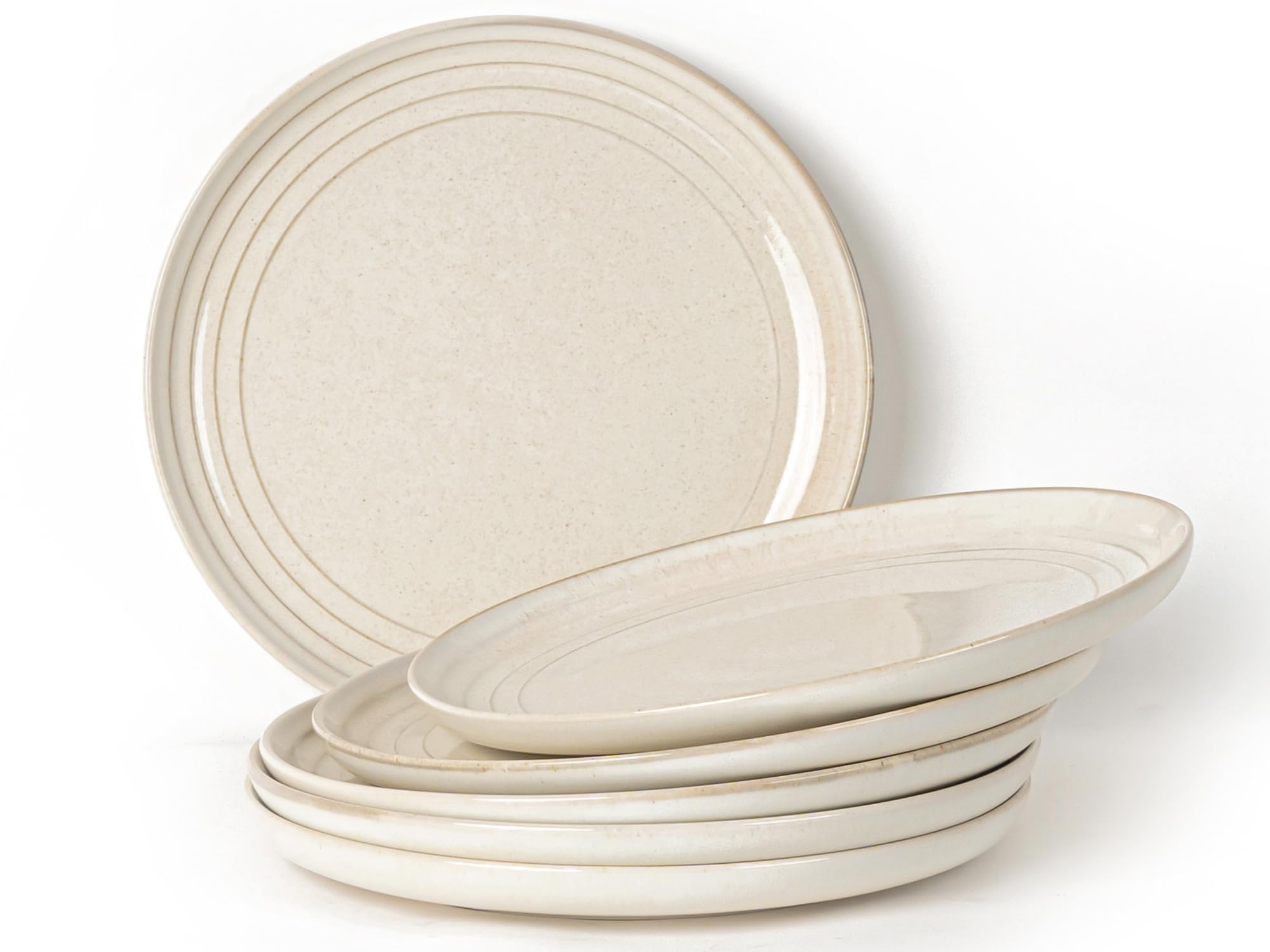 Bodhi House Arctic Blue Dinner Plates - Set of 4 -10