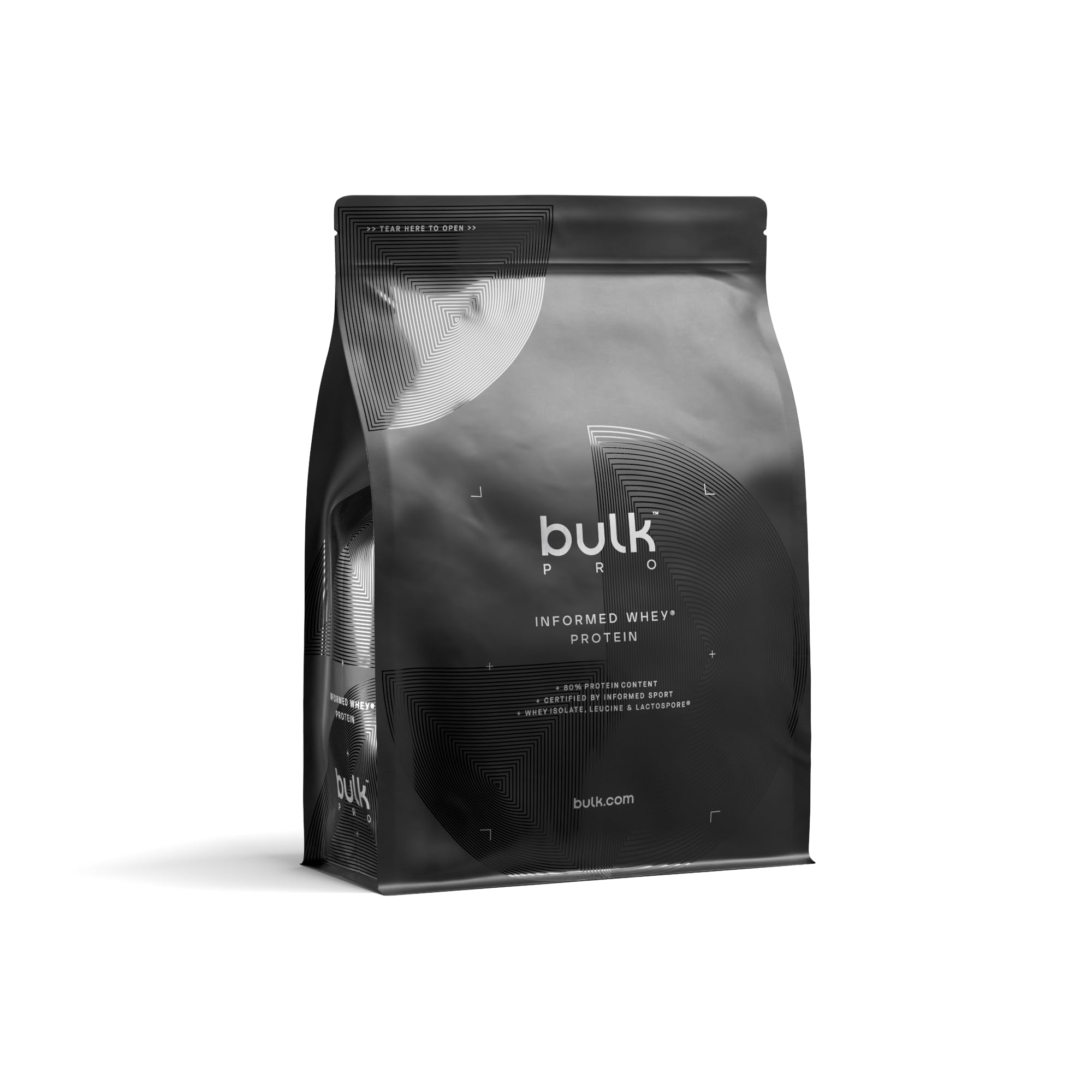 Bulk Informed Whey Protein Isolate Powder, Protein Shake with Added Digestive Enzymes, Double Chocolate, 5-Pound Double Chocolate 75 dosis (Pack of 1)