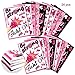 24 Pack Breast Cancer Awareness Accessories Notepads, Pink Ribbon Notebooks Inspirational Mini Pocket Notepads for Women Hope Strength Faith Courage Charity Event Party Favors Gifts Supplies,6 Designs