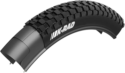 Kenda K-Rad Neumático - 24 x 1.95, Clincher, Alambre, Negro