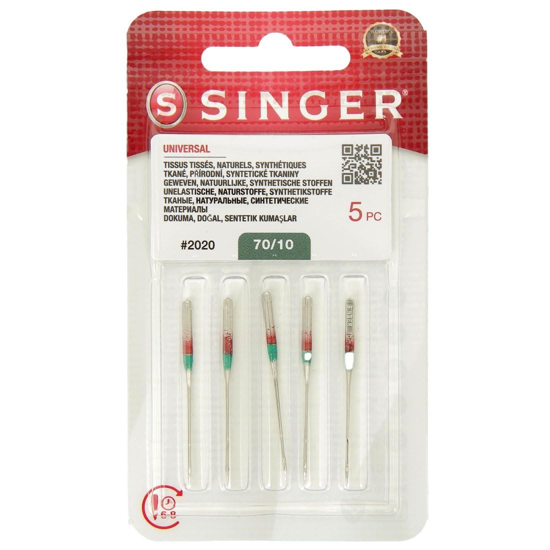 VSM Universal Sewing Needles N202009 M502 (Pack of 5)