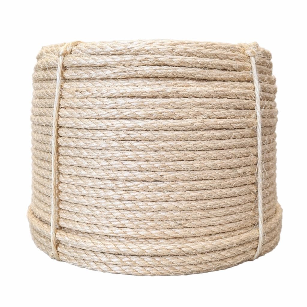 Everlasto 8mm Natural Organic Sisal Decking Rope - Various lengths (8MM x 220M)