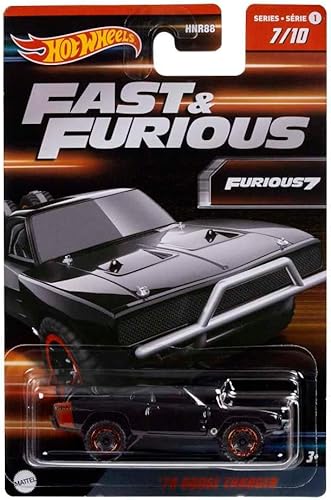 Miniatura 3 de Hot Wheels - 70 Dodge Charger Rápido y Furioso (Furious 7) Viene con caja