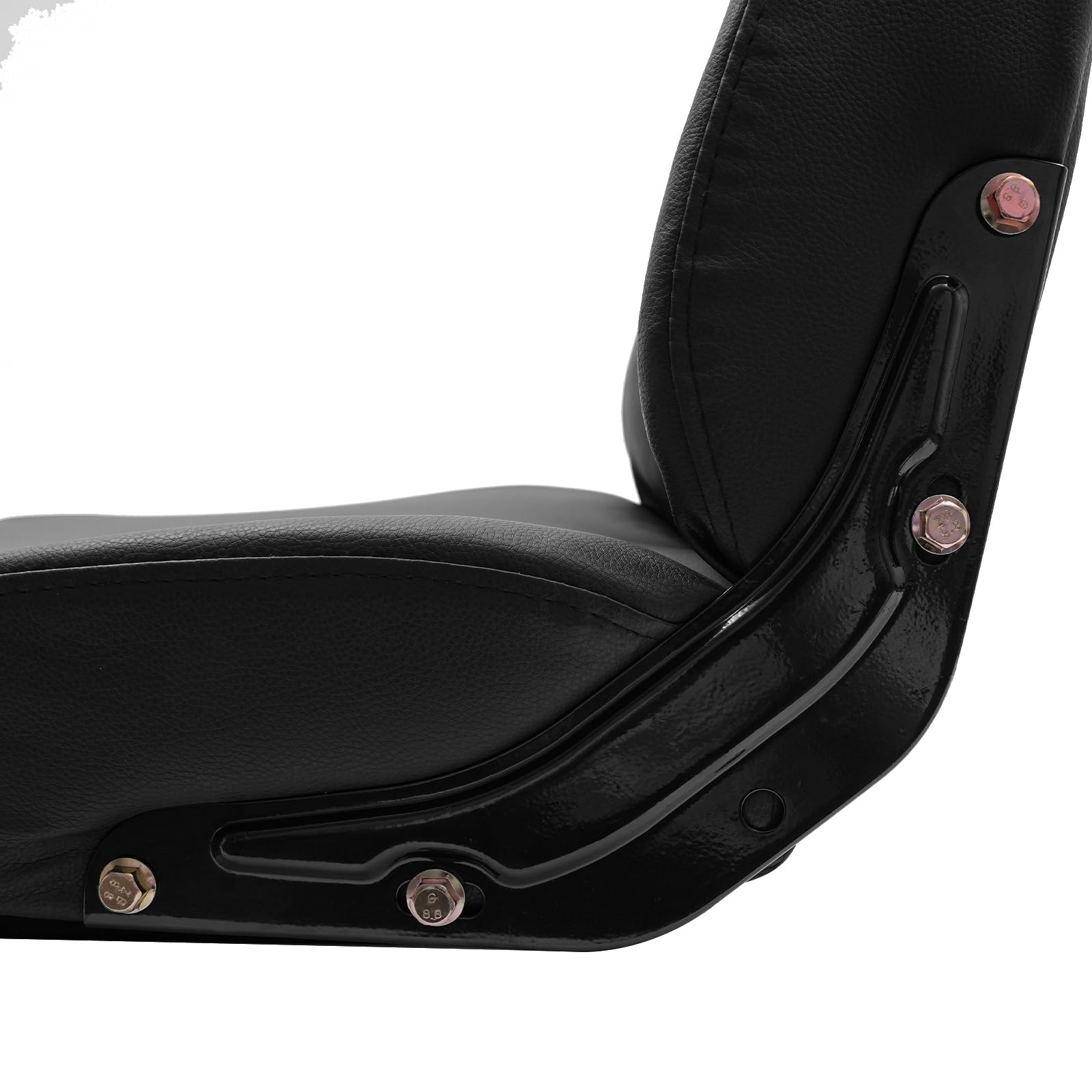 Asiento de carretilla elevadora, asiento universal ajustable para tractor cortacésped, cargador telescópico