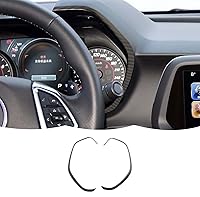 Vista 1 de RT-TCZ Cubierta de fibra de carbono para salpicadero, marco de velocímetro, decoración interior accesorios para Chevrolet Chevy Camaro 2016-2023