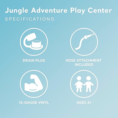 Vista 34 de Intex Jungle Adventure – Centro de juegos inflable para niños a partir de los 2 años, multicolor