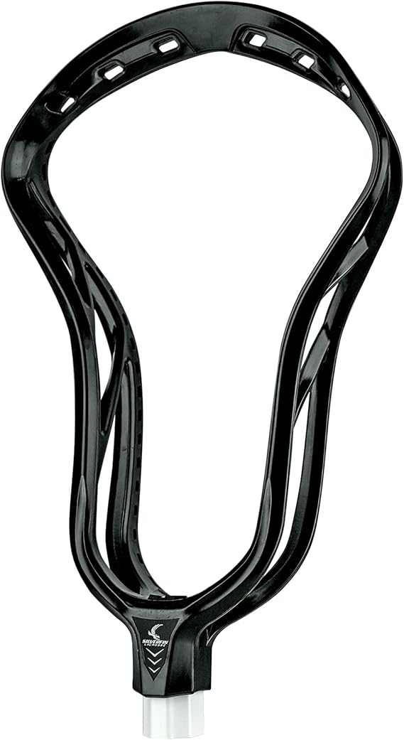 Silverfin Lacrosse Head, Strung Lacrosse Head, Strung/Unstrung Lacrosse Head, Mens Lacrosse Stick, Lacrosse Stick Head, Mens Strung/Unstrung Lacrosse Head, Lacrosse Head Strung
