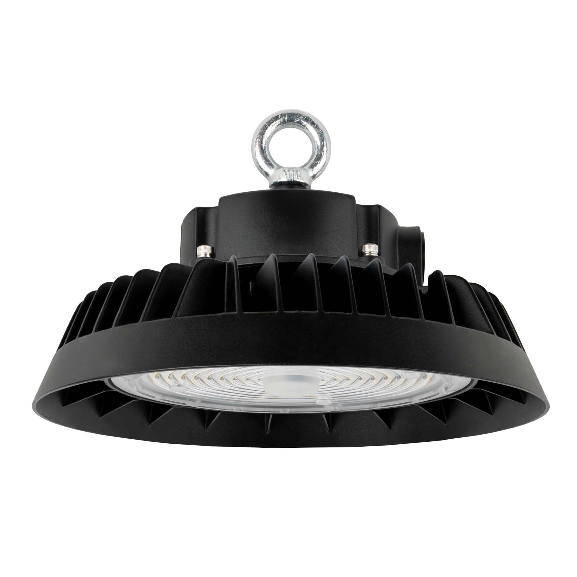 Ledvion - LED Lámpara de Alta Bahía, IP65, 150-130-110W, 185 lm/W, Driver, 4000K, Regulable, Campana LED UFO, Lámpara de Alta Bahía para Naves Industriales, Almacén, Taller, Garaje