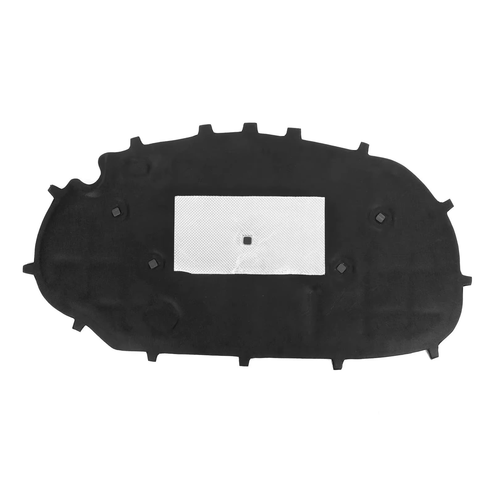 Dämmung Haube Motorhaube Sound Pad Auto Feuerfeste Wärmedämmung Abdeckung Liner Innen Teile Zubehör Kompatibel Mit VW Für Golf 6(Black)