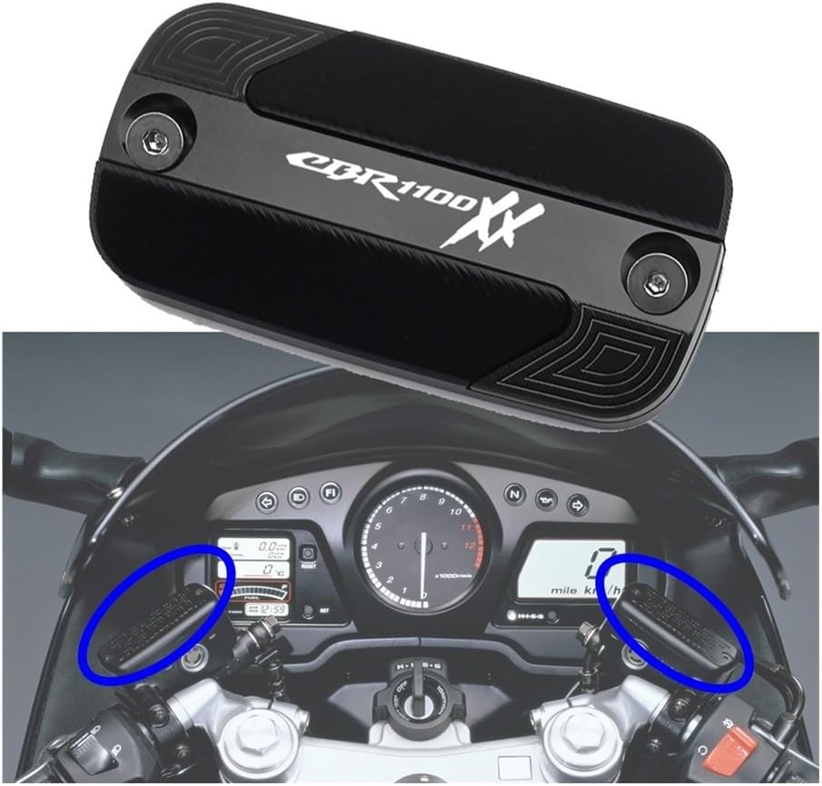 Guard Brake Fluid Reservoir for CBR1100XX CBR 1100 XX 1100XX 1997-2023 Motorcycle Accessories Front Brake Fluid Cylinder Reservoir Cover Cap