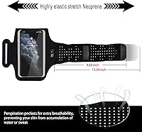 Vista 4 de Funda resistente al agua para iPhone 16 15 14 13 12 11 XS Pro Max Plus Galaxy Ultra Plus Galaxy Ultra Plus correa ajustable y bolsillo para llaves