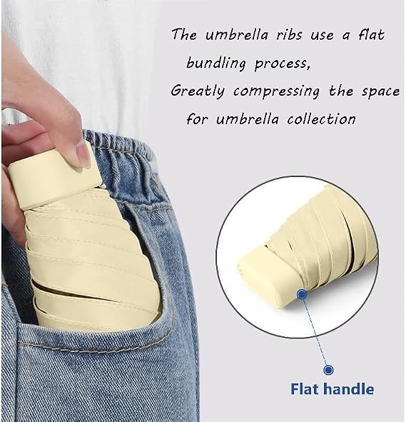 mini Sun Travel Folding umbrella