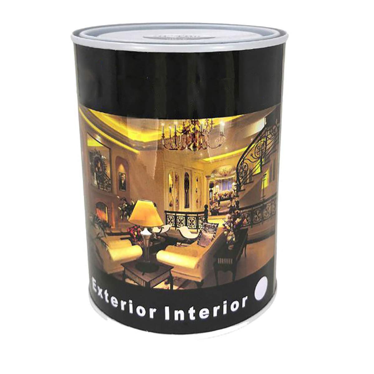 H HANSEL HOME Pintura Esmalte al Disolvente para Madera y Metal, Pintura Alquidica de Rápido Secado para Superfícies Interiores y Exteriores(Negro Satinado, 125 ML) — view 70
