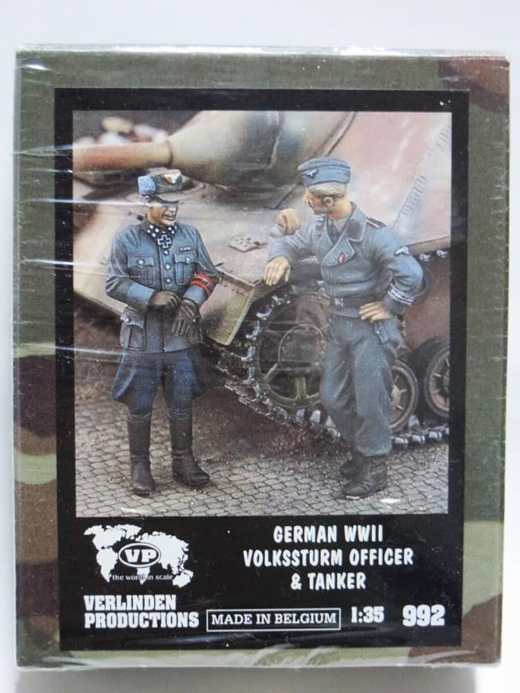 Amazon.co.jp: バーリンデン ドイツ 国民突撃隊 将校 戦車兵 1