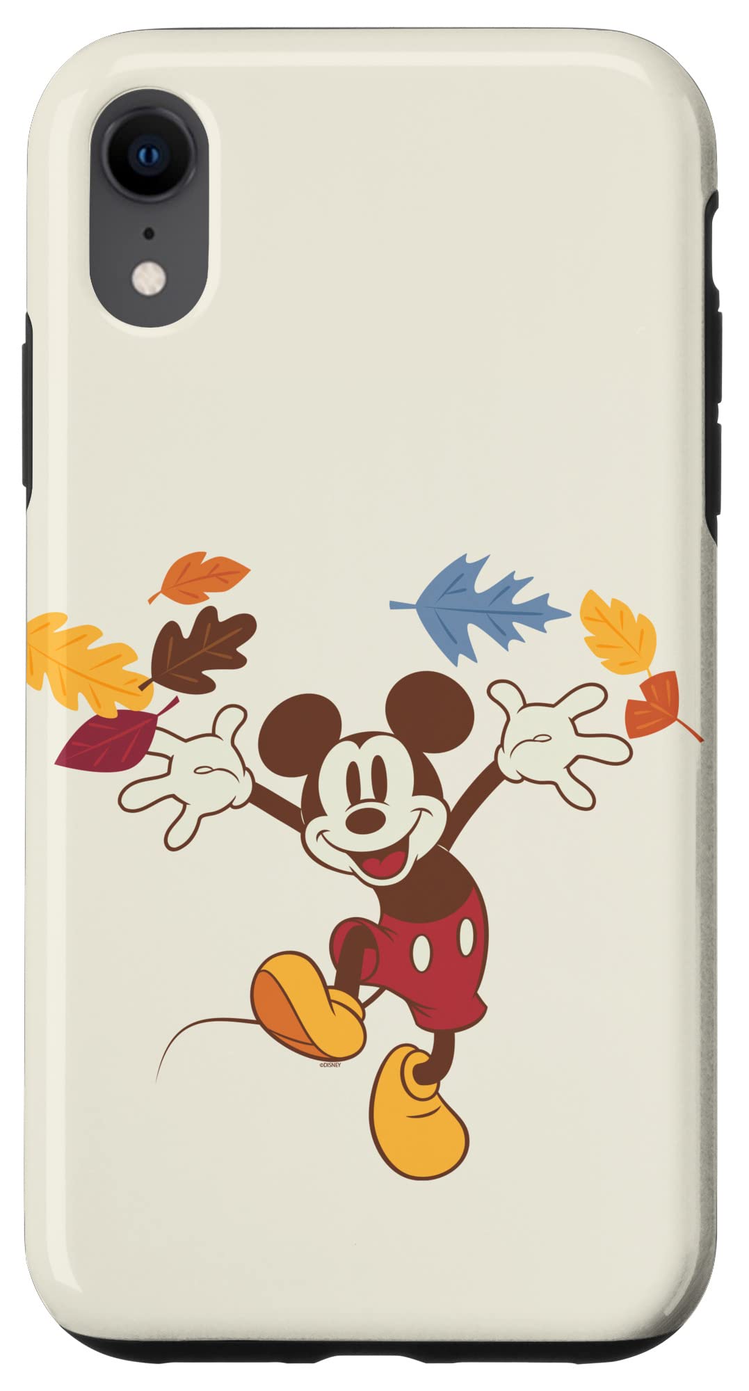 Coque iPhone XR Mickey Mouse cadeau parfait pour l automne