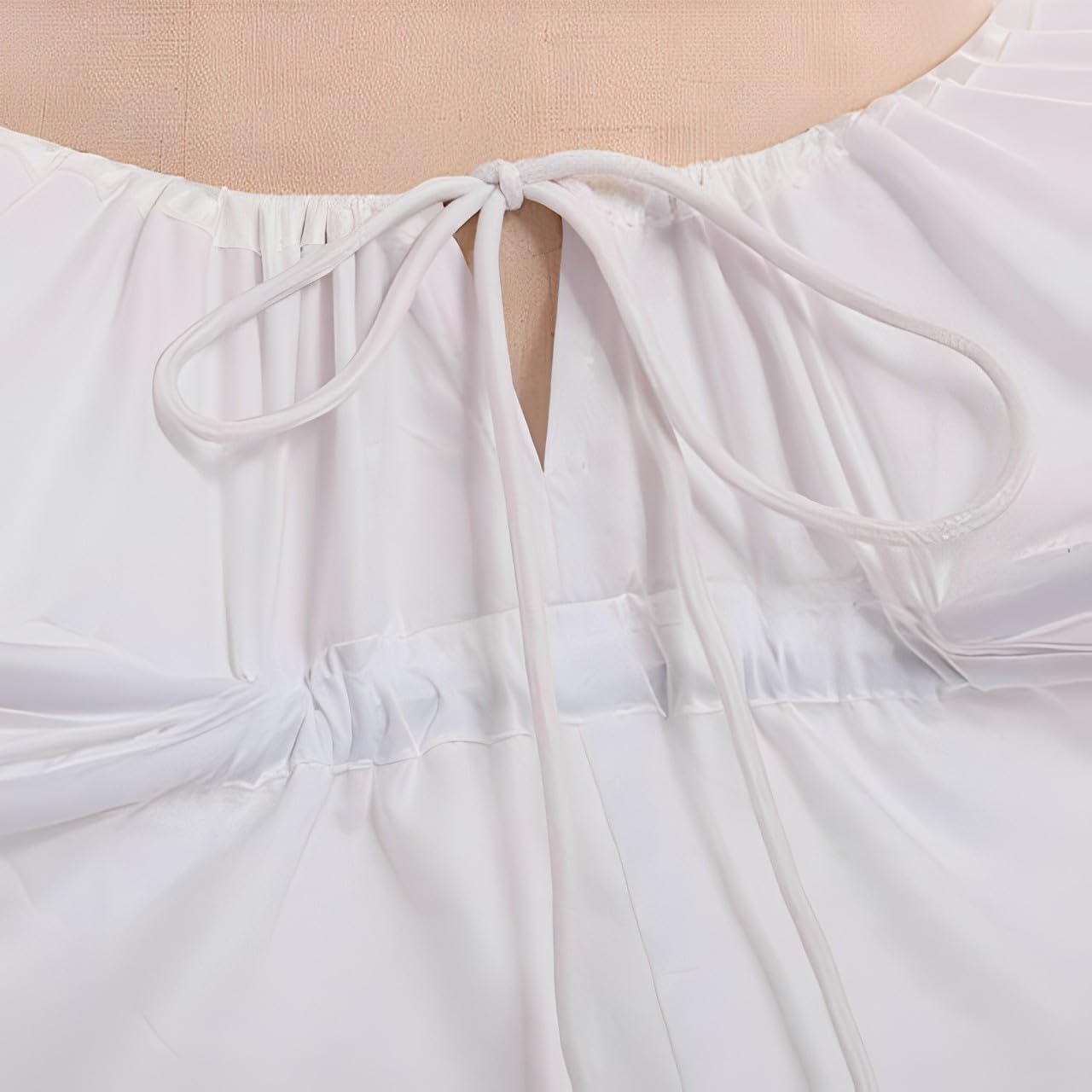 GRACEART Women's Victorian Bustle Hoop Skirt Crinoline Cage Pannier - Image 6