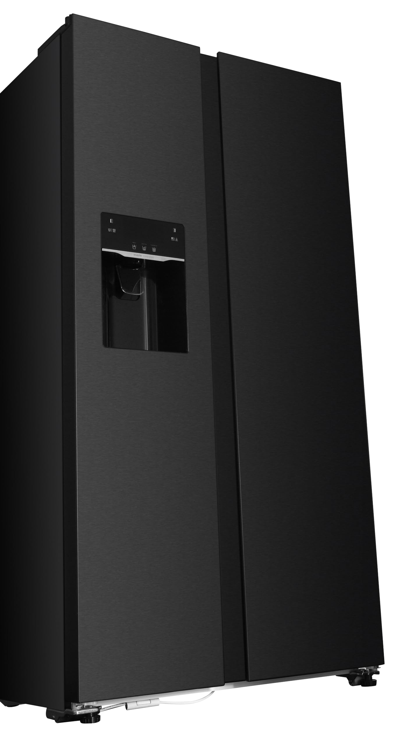 GEDTECH Réfrigérateur Américain Side by Side GSBSA513DX 513L Distributeur d'eau Machine à glaçons automatique
