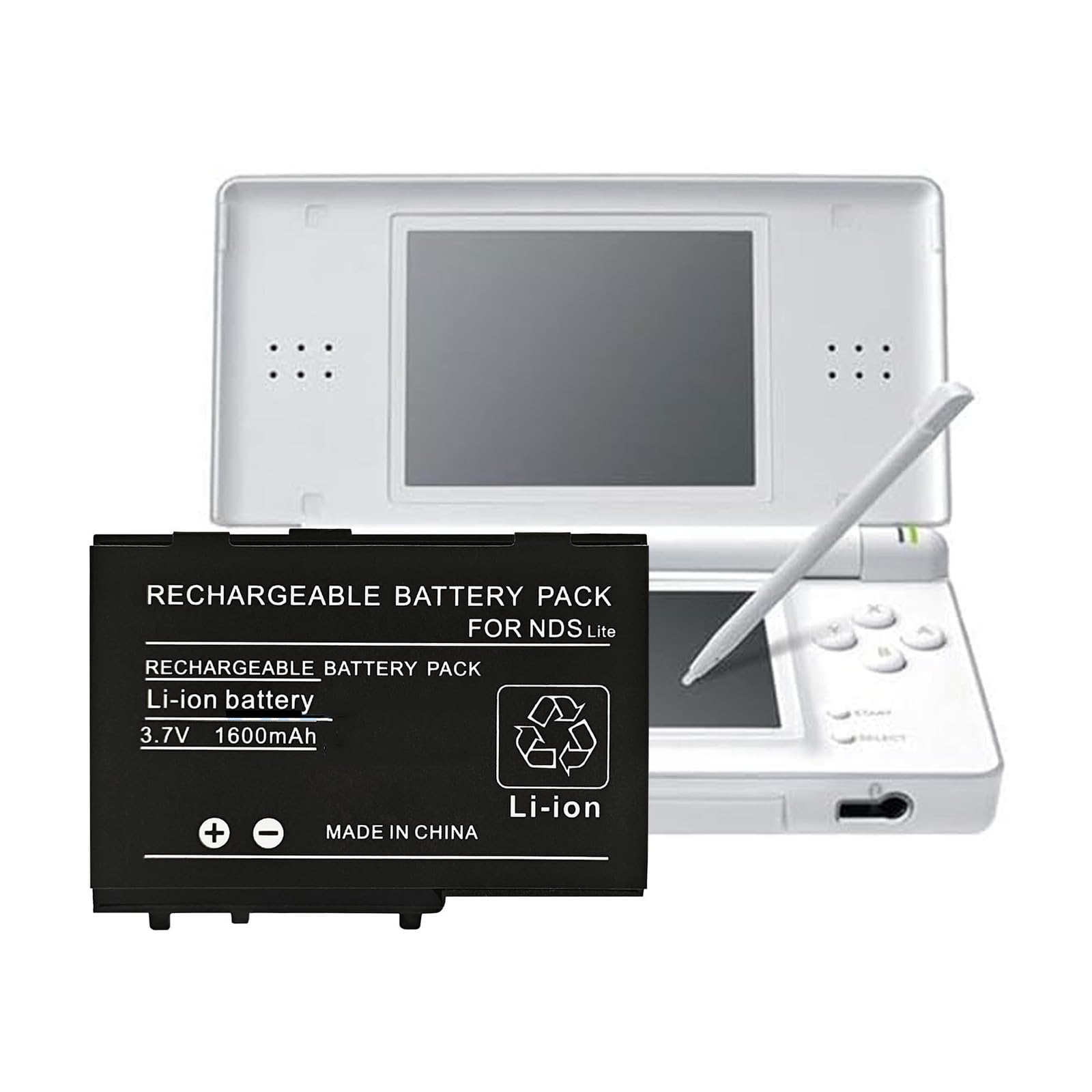 Amazon | COKOVI Nintendo DS Lite 交換用バッテリー 3.7V 1001mAh