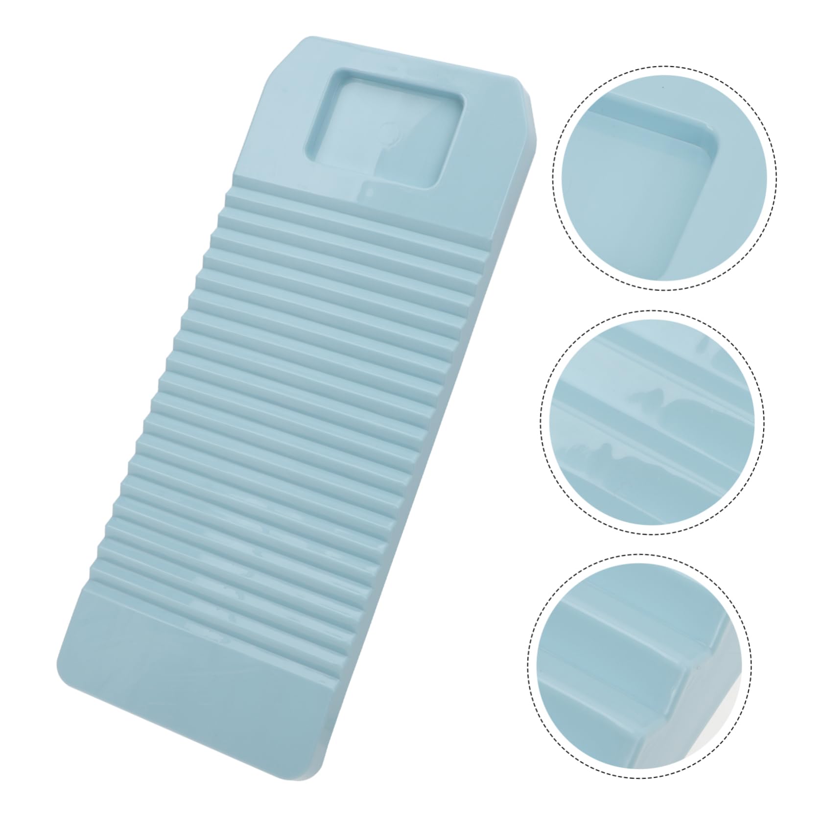 Beavorty Washboard Home Wash Board Home Washing Board Washing Scrubbing Board Washing Clothes Board Household Wash Board Plastic Clothes Washing Board Plastic Washing Board