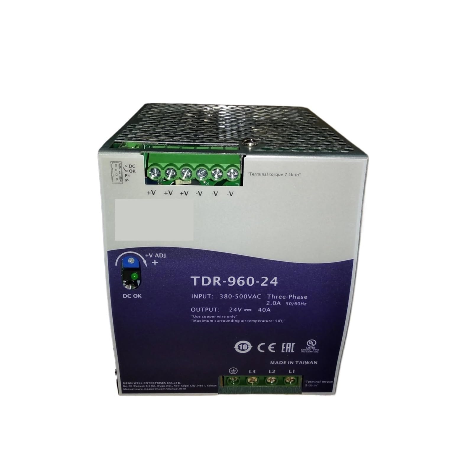 BALYDLUL TDR-960-24 24V 40A 960W Power Supply