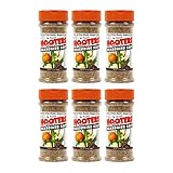 The Original Hooters Seasoning Salt - Garlic & Onion Flavored Blend for Every Dish - Versatile Use for Fries, Meats, Soups, Salads, and Seafood, 147 Servings - 6.5 oz (6 Pack)
