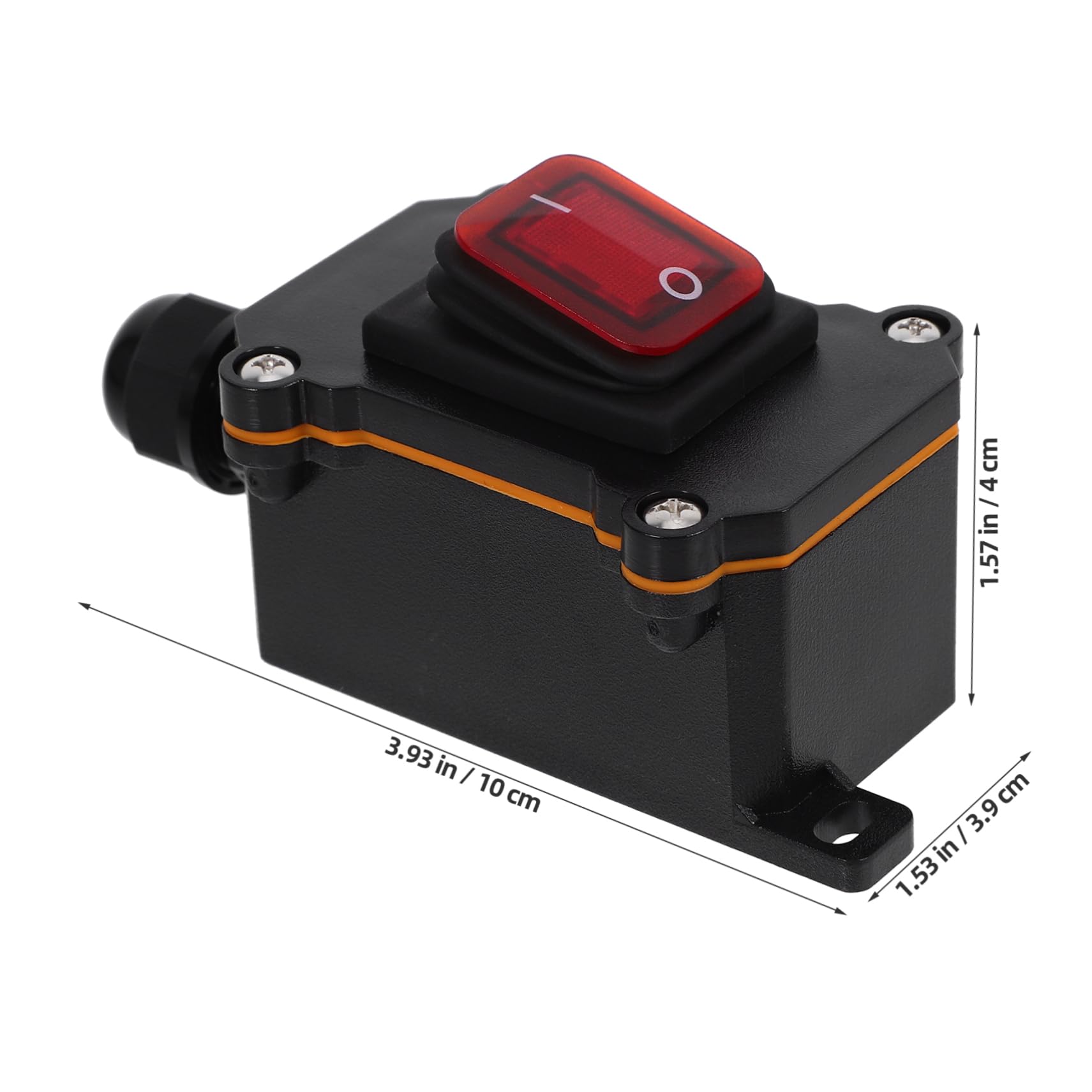 COSMEVIVI Extension Cord Switch Simple Design Saves Efforts Outdoor Light Toggle Switch