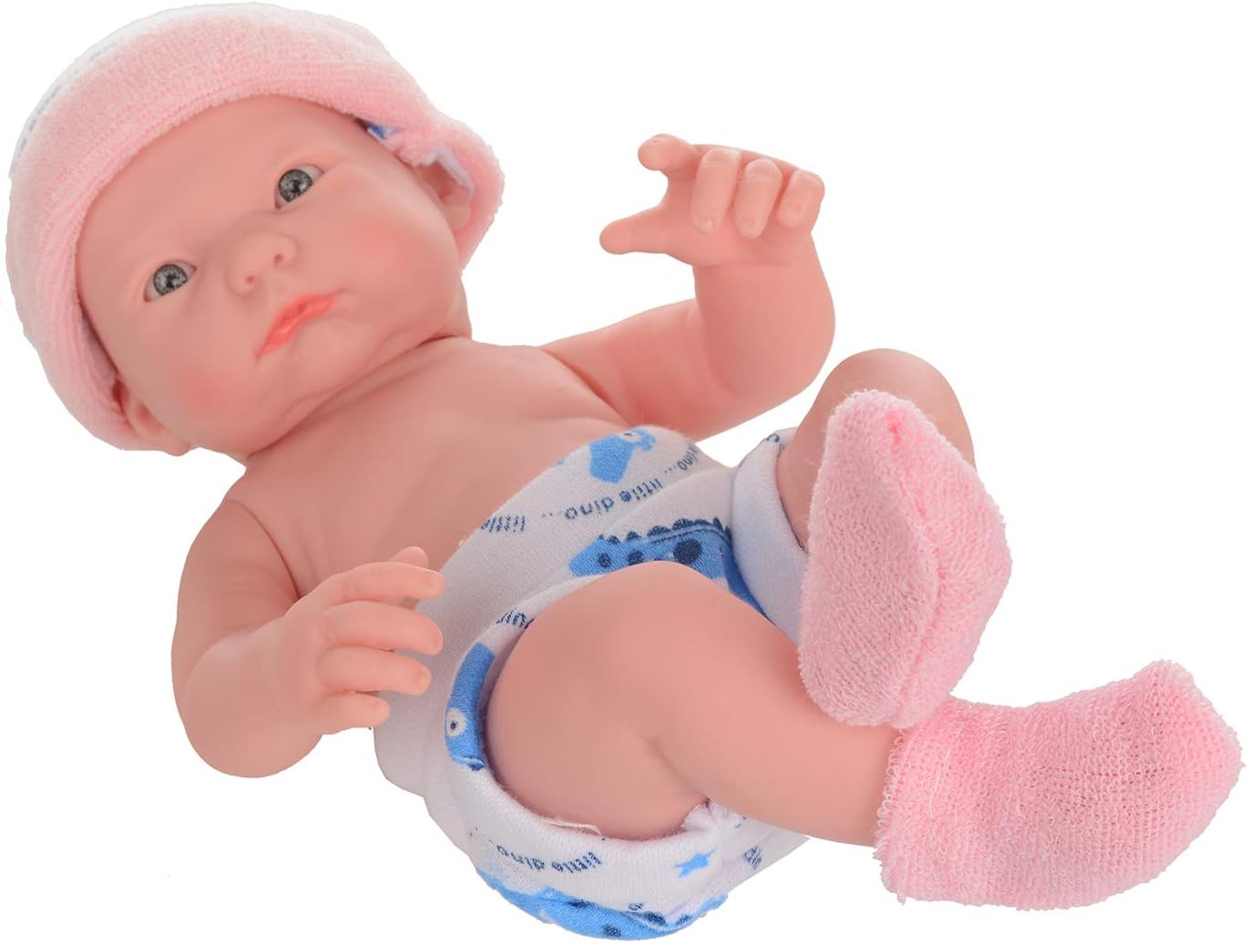 Sponsored Ad - Hapsters Life-Like Realistic Cute Vinyl New Born Mini Baby Doll - 20 CM