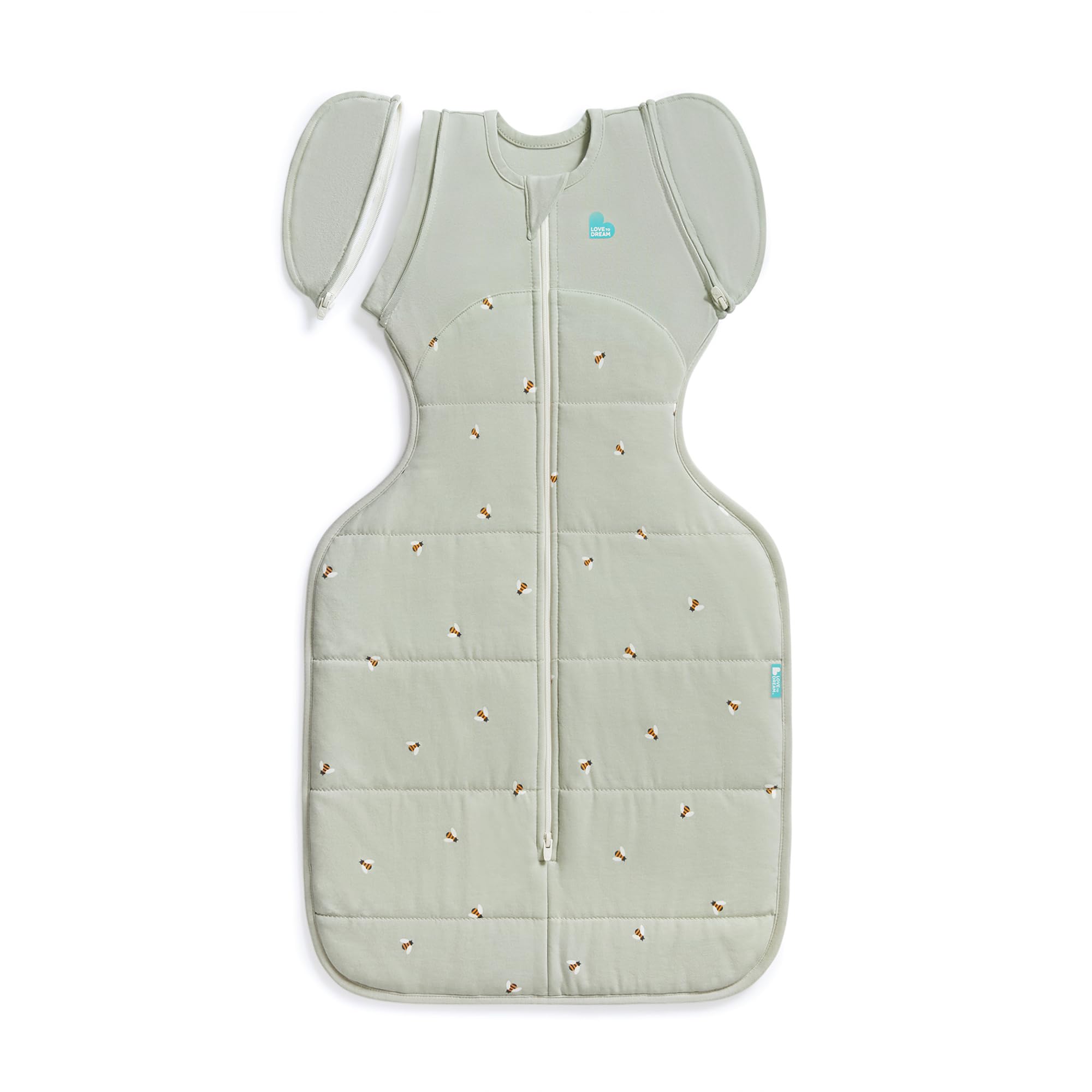 Love to Dream Swaddle UP, Transition Bag Warm 2.5 TOG, Gently Help Baby Safely Transition from Being Swaddled to Arms Free