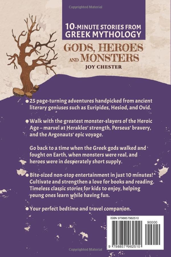 10-Minute Stories From Greek Mythology - Gods, Heroes, and Monsters: Legendary Tales of Herakles, Jason & the Argonauts, Theseus, Perseus, and many ... Mythology Collections Around The World) - Image 2