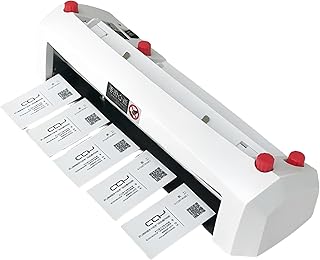 Electric Business Card Cutter, Heavy Duty Automatic Cutter for 3.5