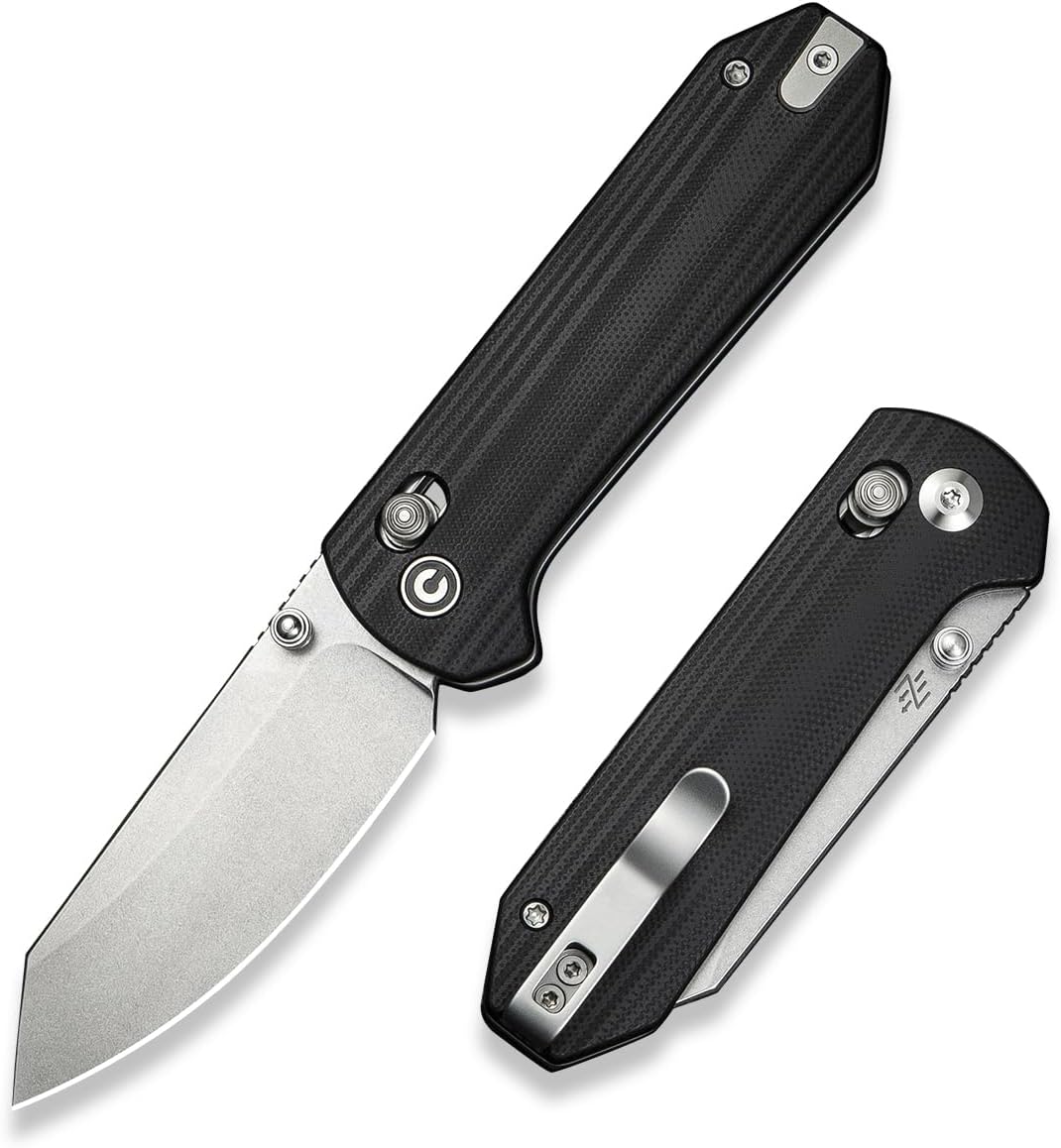 CIVIVI Yonder Folding Pocket Knife for EDC, Crossbar Lock