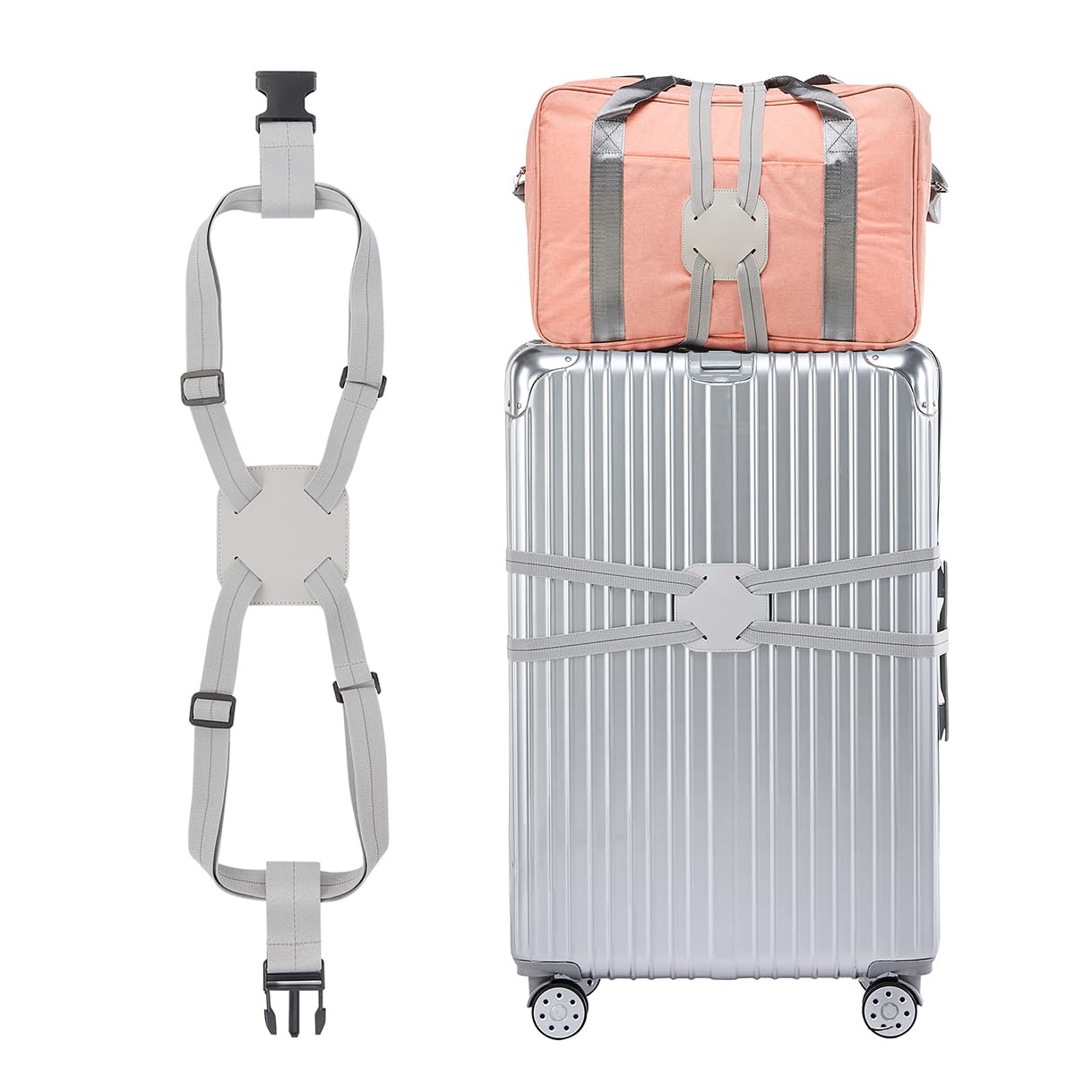 Amazon.co.jp: スーツケースベルト キャリーバッグ ベルト バンド 荷物