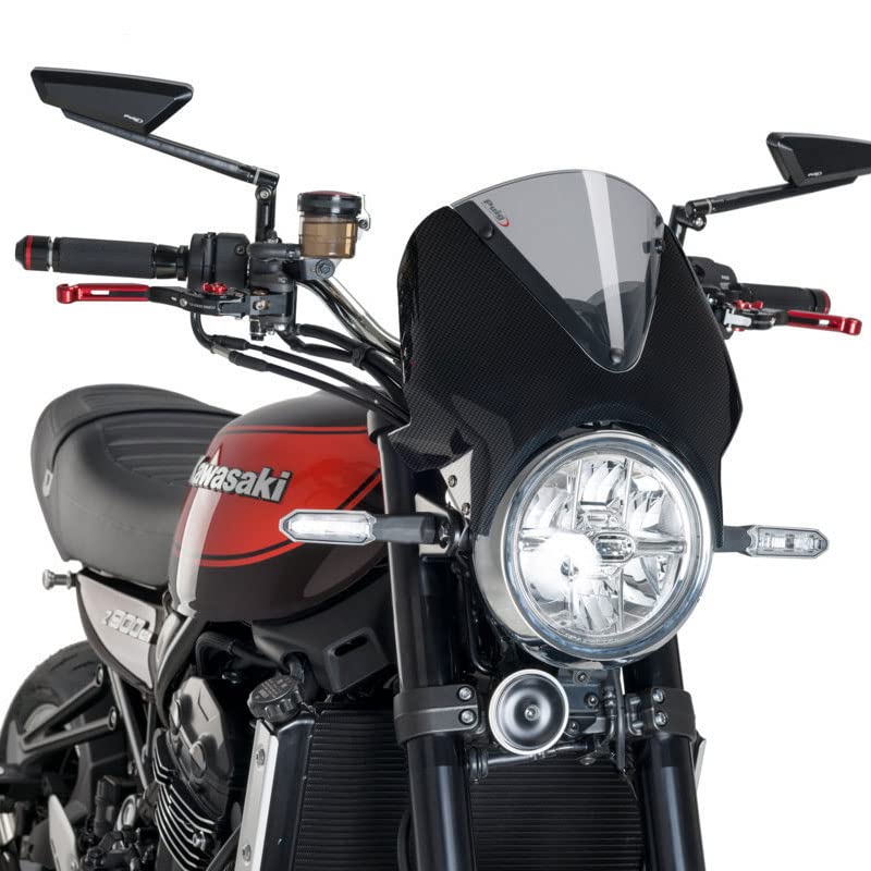 Amazon | Puig 024CH WINDSHIELD VISION [SMOKE] Z900RS SE (22-23