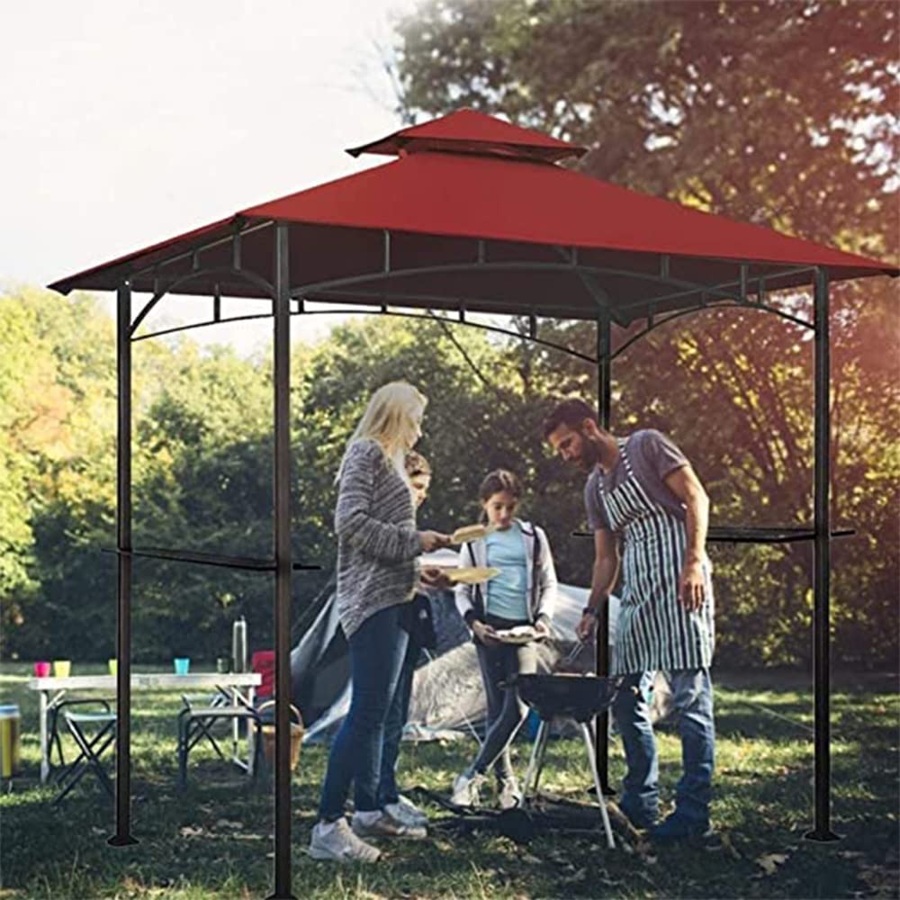 Copertura Sostitutiva Per Gazebo 3x3 M | Impermeabile E UV Resistente In Poliestere 300D | Colore Verde Scuro