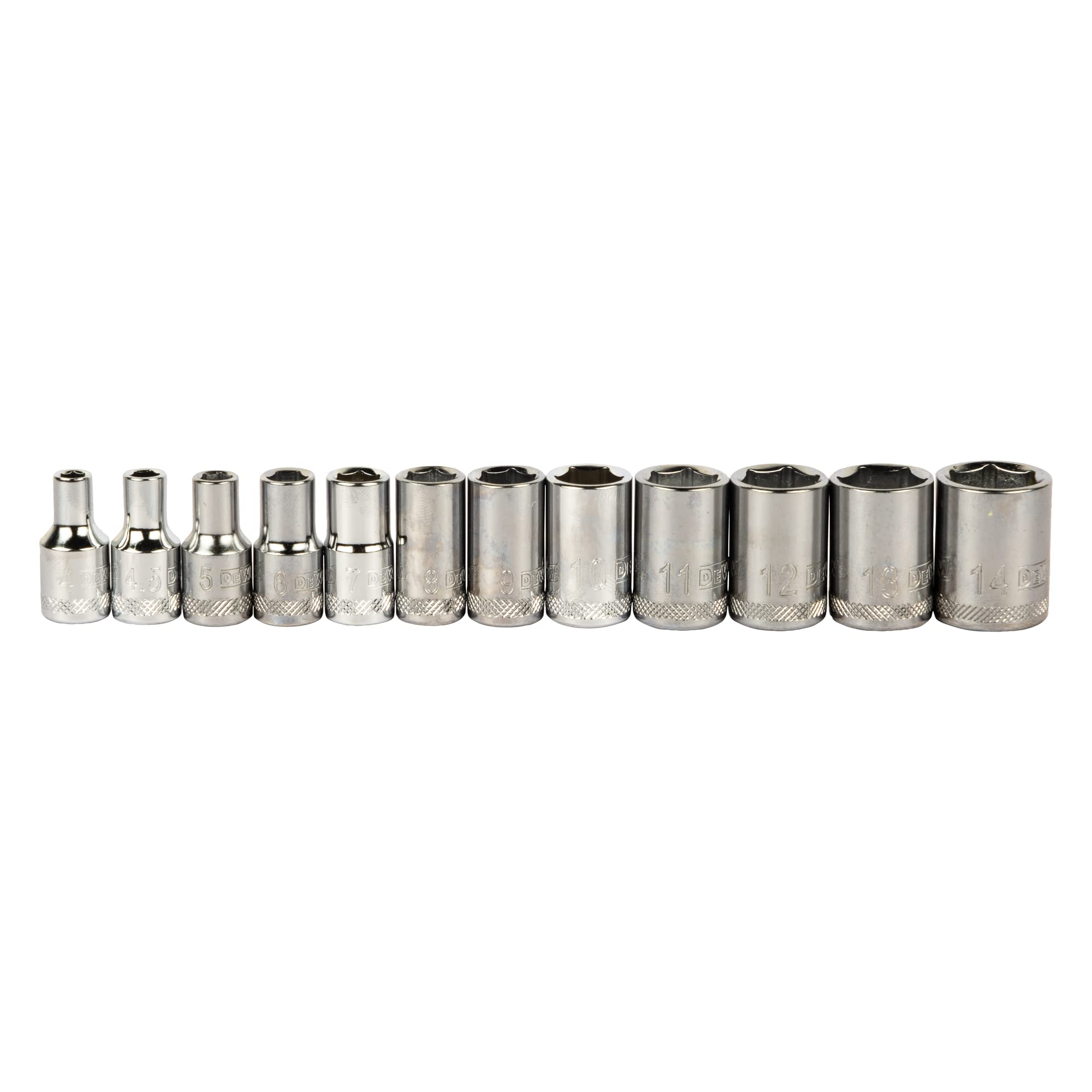DEWALT DWMT81610-0 Kit d'outils de mécanicien d'entraînement 1/4" 50 pièces