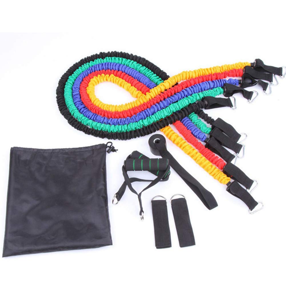 Multar Tubo De TPE De Látex, Cuerda De Tensión, Dispositivo De Entrenamiento De Cuerda Elástica, Equipo De Ejercicios, Piernas Hermosas Unisexo