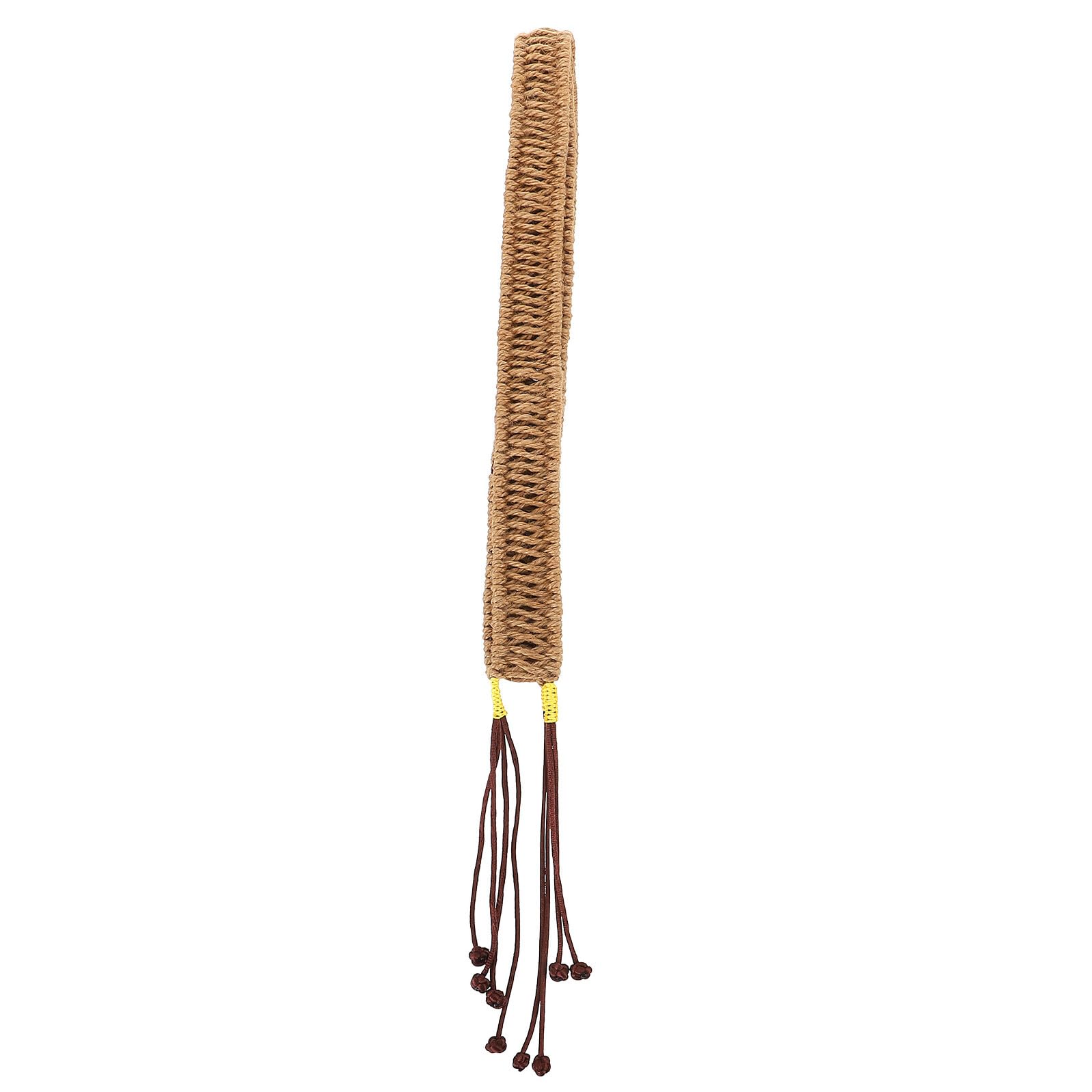 Corde chanvre décoration marron fait main pour loisir créatif et emballage
