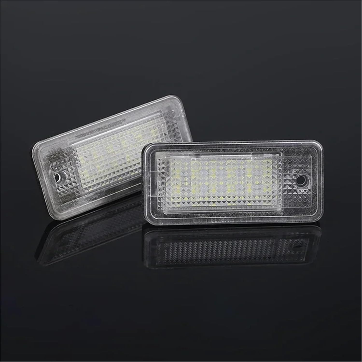 For A3 For A4 S4 RS4 B6 B7 For A6 RS6 S6 C6 S5 For Q7 For A8 S8 LED Car License Number Plate Light Avant Canbus Error Free
