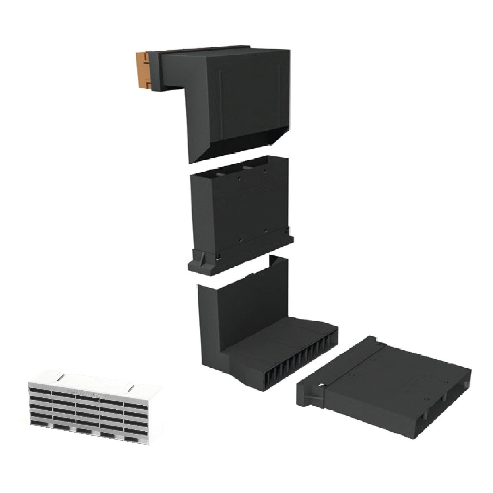 Buy Timloc Telescopic Underfloor Cavity Vent With Extension Sleeves Air