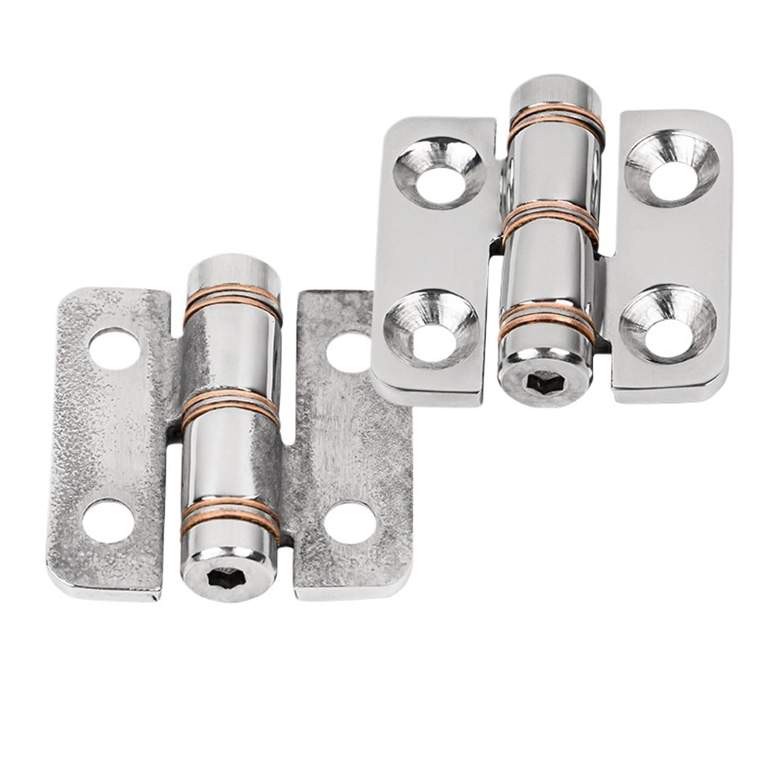 Kdhcvkz Back Polishing 1Pcs Hinge 316 Stainless Steel Friction Hinge(Back Polishing)