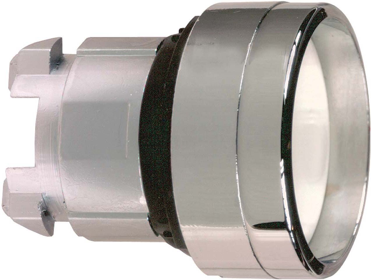 Cabeza pulsador empotrado blanco para mecanismos de control eléctrico