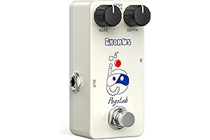 JOY Chorus Pedal, Delivering Authentic Analog Chorus Effect - True Bypass Guitar Effects Pedal