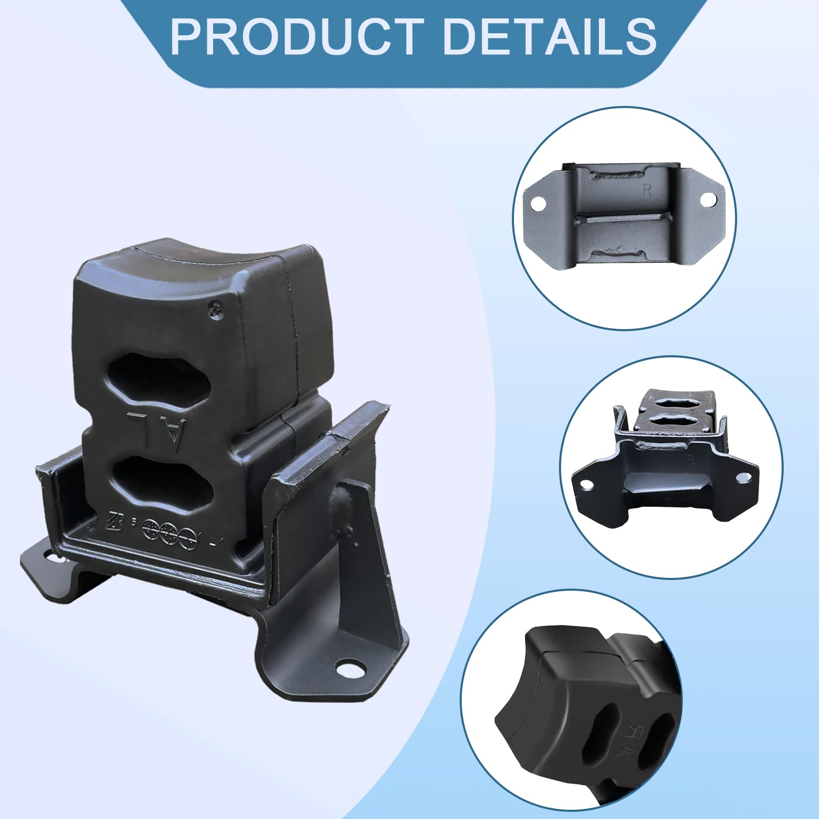 Bump Stopper 2 Moseiny 48036-60011 Rear Axle Bump Stop Cushion