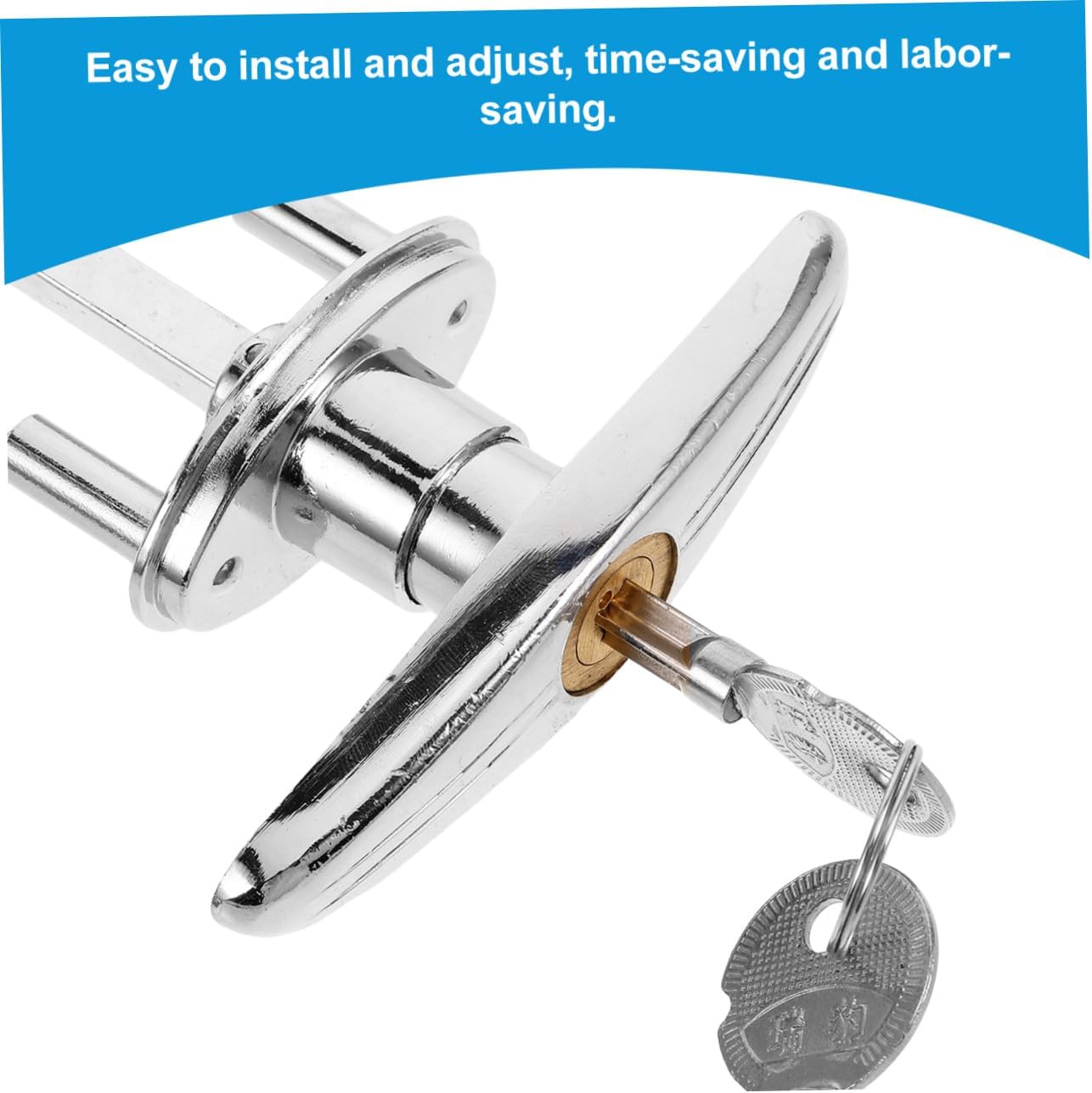 Garage Door Hardware Garage Door Handle Lock Replacement High Security T-Shaped Design