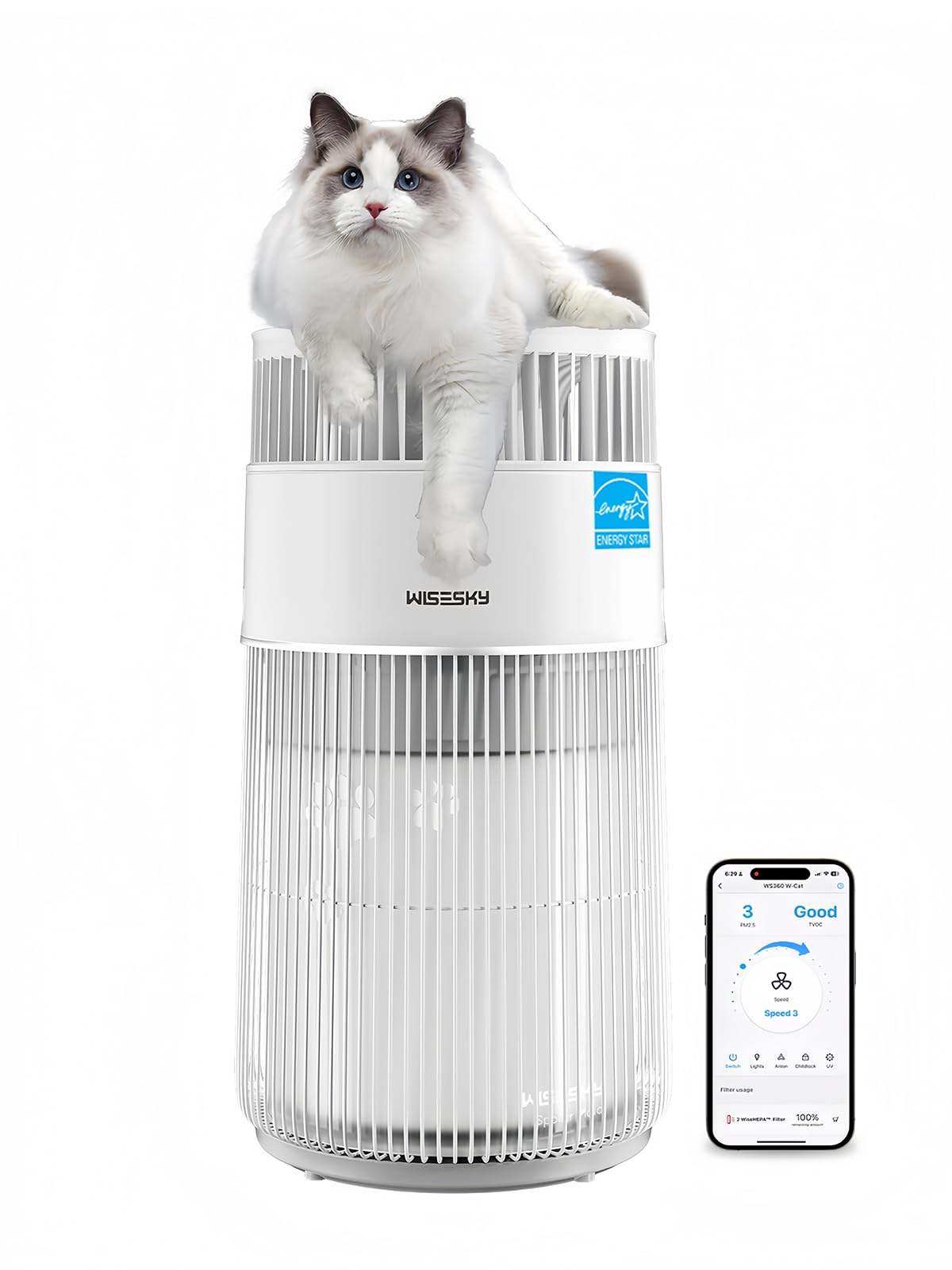 WISESKY Cat Air Purifier