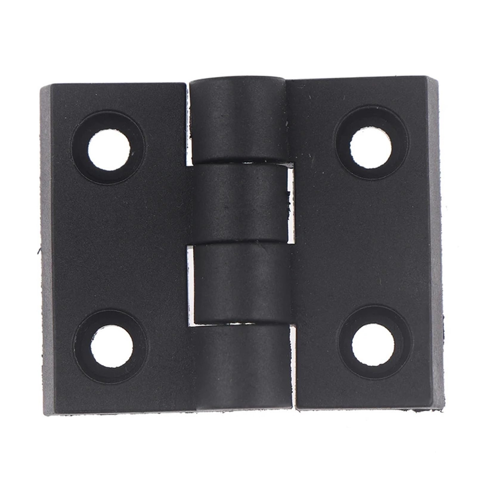 Evdmgzjapstj One Color Folding Door Hinge,1 Pcs Small Hinges Black Mini Plastic Bearing Butt Cabinet Abs(60X50)
