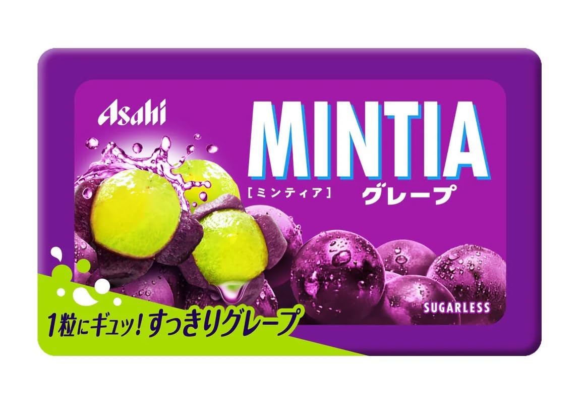 Amazon | アサヒグループ食品 ミンティアグレープ 50粒×10個