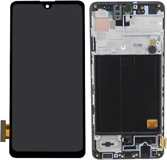 A51 OLED Screen + Frame Replacement for Samsung Galaxy A51 2019 A515 A515U1 A515U A515A SM-A515F/DS SM-A515U OLED Display Touch Digitizer Assembly + Tools