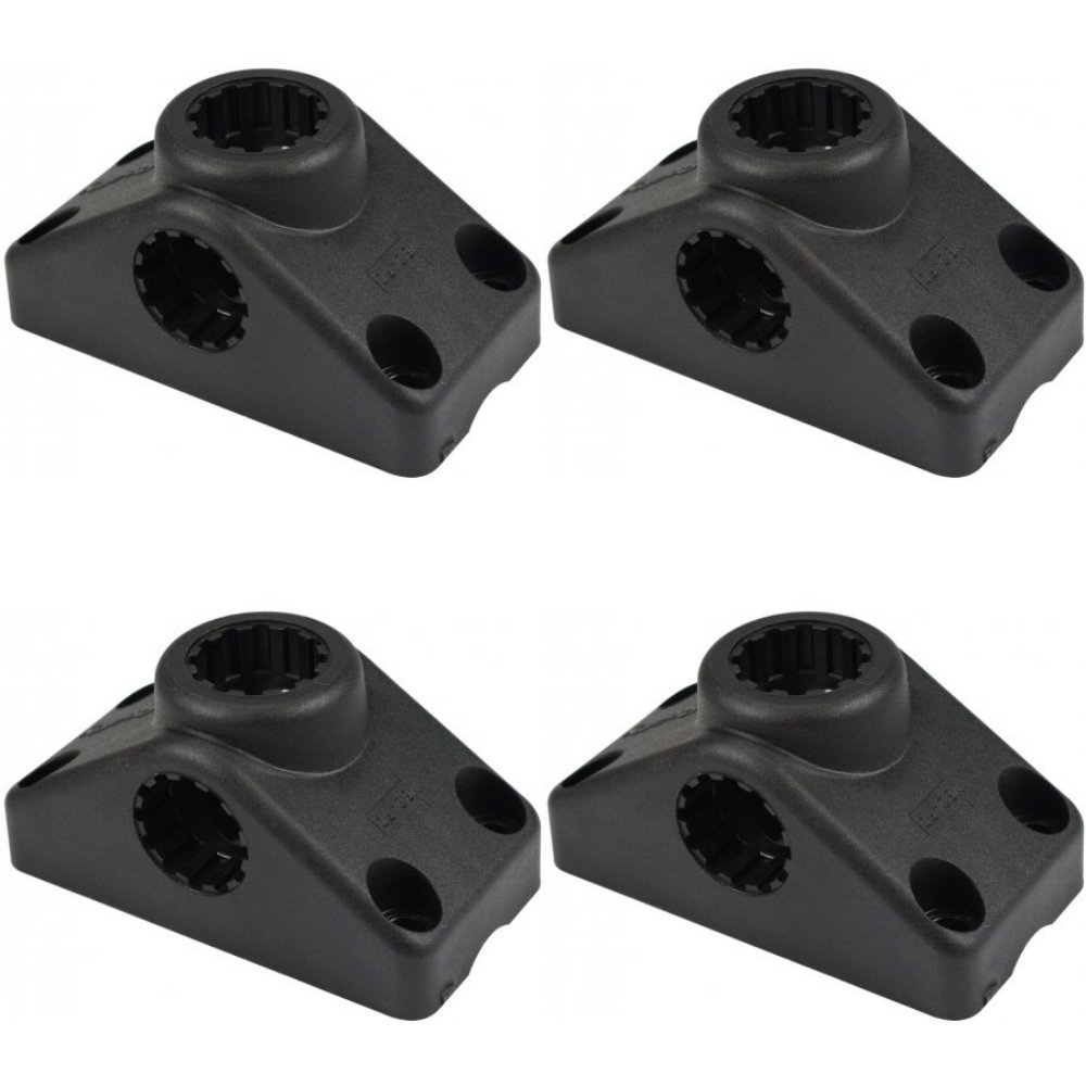 Side/Deck Mounting Bracket, Black Scotty 0241-Bk